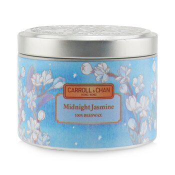 100% 蜂蠟錫蠟燭 - 午夜茉莉 (100% Beeswax Tin Candle - Midnight Jasmine)