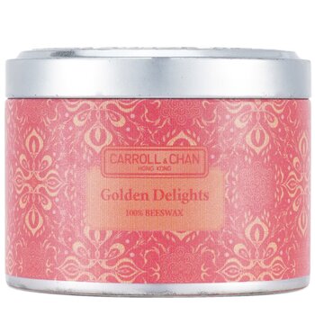 100% 蜂蠟錫蠟燭 - Golden Delights (100% Beeswax Tin Candle - Golden Delights)