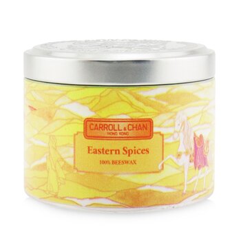 100% 蜂蠟錫蠟燭 - 東方香料 (100% Beeswax Tin Candle - Eastern Spices)