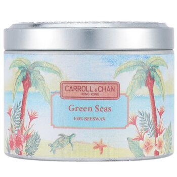 The Candle Company (Carroll & Chan) 100% 蜂蠟錫蠟燭 - 綠海 (100% Beeswax Tin Candle - Green Seas)