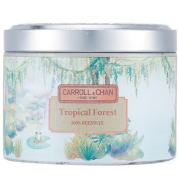 The Candle Company (Carroll & Chan) 100% 蜂蠟錫蠟燭 - 熱帶森林 (100% Beeswax Tin Candle - Tropical Forest)