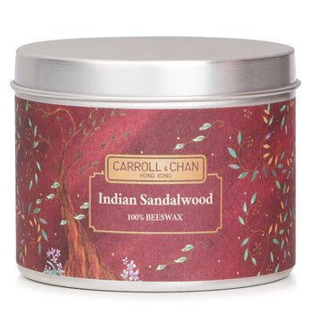 The Candle Company (Carroll & Chan) 100% 蜂蠟錫蠟燭 - 印度檀香 (100% Beeswax Tin Candle - Indian Sandalwood)