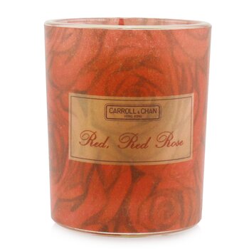 100% 蜂蠟許願蠟燭 - 紅紅玫瑰 (100% Beeswax Votive Candle - Red Red Rose)