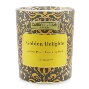 100% 蜂蠟許願蠟燭 - Golden Delights (100% Beeswax Votive Candle - Golden Delights)