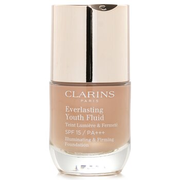 Clarins 永恆青春液體亮澤緊緻粉底液 SPF 15 - # 109 小麥 (Everlasting Youth Fluid Illuminating & Firming Foundation SPF 15 - # 109 Wheat)