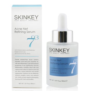 SKINKEY Acne Net Series Acne Net Refining Serum (適用於粉刺和油性皮膚) - 消炎、紅腫、淡化痘疤 (Acne Net Series Acne Net Refining Serum (For Acne & Oily Skins) - Anti Inflammation & Redness & Fade Acne Scars)