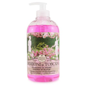 Nesti Dante Emozioni In Toscana Hand & Face Soap with Iris Florentina - Garden In Bloom (Emozioni In Toscana  Hand & Face Soap With Iris Florentina - Garden In Bloom)