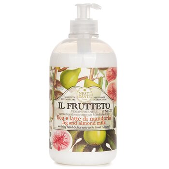 Nesti Dante Il Frutteto 甜杏仁舒緩手部和麵部皂 - 無花果和杏仁奶 (Il Frutteto Soothing Hand & Face Soap With Sweet Almond - Fig And Almond Milk)