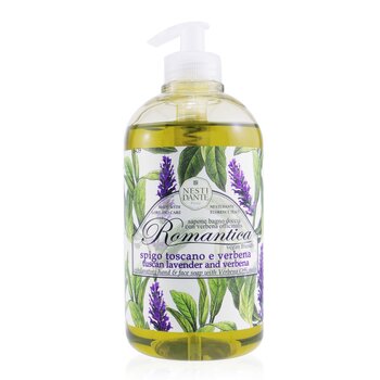 Nesti Dante Romantica 令人振奮的馬鞭草手部和洗面皂 - 薰衣草和馬鞭草 (Romantica Exhilarating Hand & Face Soap With Verbena Officinalis - Lavender And Verbena)