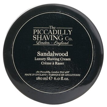 The Piccadilly Shaving Co. 檀香奢華剃須膏 (Sandalwood Luxury Shaving Cream)