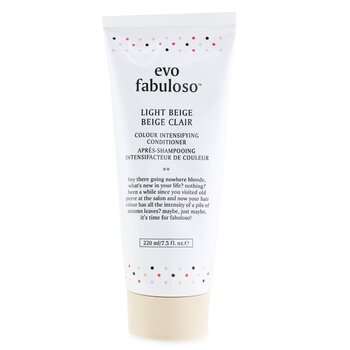 Fabuloso 顏色強化護髮素 - # 淺米色 (Fabuloso Colour Intensifying Conditioner - # Light Beige)