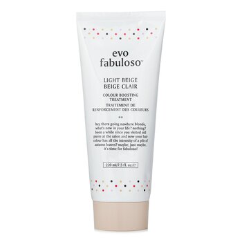 Evo Fabuloso 顏色強化護髮素 - # 淺米色 (Fabuloso Colour Intensifying Conditioner - # Light Beige)