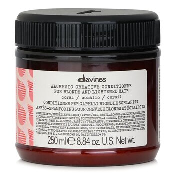 Davines Alchemic 創意護髮素 - # Coral（適用於金發和淡色頭髮） (Alchemic Creative Conditioner - # Coral (For Blonde and Lightened Hair))