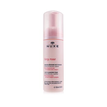 Nuxe 非常玫瑰輕盈潔面泡沫 - 適合所有膚質 (Very Rose Light Cleansing Foam - For All Skin Types)