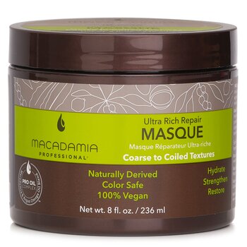 Macadamia Natural Oil 專業超豐富修復面膜（粗糙到卷狀紋理） (Professional Ultra Rich Repair Masque (Coarse to Coiled Textures))