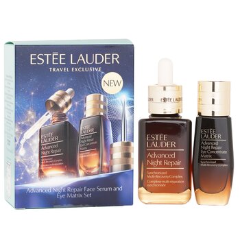 Estee Lauder 高級夜間修復套裝：同步多重修復複合物 50ml+ 眼部濃縮基質 15ml (Advanced Night Repair Set: Synchronized Multi-Recovery Complex 50ml+ Eye Concentrate Matrix 15ml)