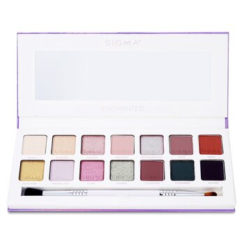 Sigma Beauty Enchanted Eyeshadow Palette (14x 眼影 + 1x 雙頭刷) (Enchanted Eyeshadow Palette (14x Eyeshadow + 1x Dual Ended Brush))