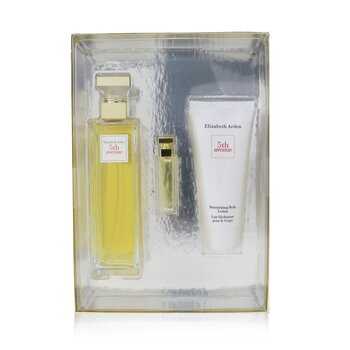 5th Avenue Coffret: Eau De Parfum Spray 125ml/4.2oz + Eau De Parfum 3.7ml/0.12oz + Body Lotion 100ml/3.3oz (5th Avenue Coffret:)