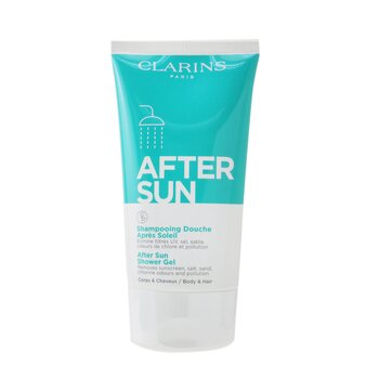 Clarins 曬後沐浴露 - 適用於身體和頭髮 (After Sun Shower Gel - For Body & Hair)