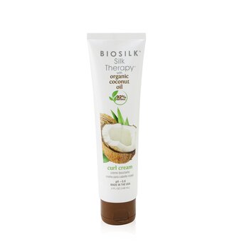 BioSilk 椰子油捲髮霜絲療 (Silk Therapy with Coconut Oil Curl Cream)