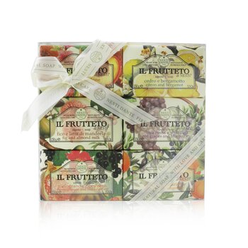 Nesti Dante Il Frutteto 肥皂禮品套裝（#Peach & Lemon、#Citron & Bergamot、#Fig & Almond Milk、#Red Grapes & Blueberry、#Pomegranate & Blackcurrant、#Olive Oil & Tangerine (Il Frutteto Soap Gift Set (#Peach & Lemon, #Citron & Bergamot, #Fig & Almond Milk, #Red Grapes & Blueberry, #Pomegranate & Blackcurrant, #Olive Oil & Tangerine)