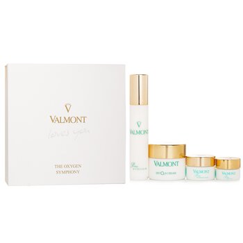 Valmont The Oxygen Symphony 套裝：Prime Renewing Pack 15ml + Prime B -Cellular 30ml + Prime Contour 5ml + Deto2x Cream 45ml (The Oxygen Symphony Set: Prime Renewing Pack 15ml + Prime B -Cellular 30ml + Prime Contour 5ml + Deto2x Cream 45ml)