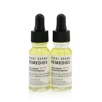 Bobbi Brown Remedies Skin Clarifier No 75 Duo Set