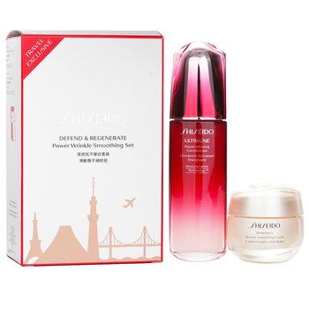 Defend & Regenerate Power Wrinkle Smoothing Set：Ultimune Power Infusing Concentrate N 100ml + Benefiance Wrinkle Smoothing Cream 50ml (Defend & Regenerate Power Wrinkle Smoothing Set: Ultimune Power Infusing Concentrate N 100ml + Benefiance Wrinkle Smoothing Cream 50ml)