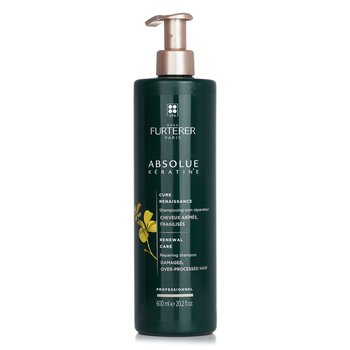 Rene Furterer Absolue Kèratine Renewal Care Repair Shampoo - 受損、過度加工的頭髮（沙龍產品） (Absolue Kèratine Renewal Care Repairing Shampoo - Damaged, Over-Processed Hair (Salon Product))