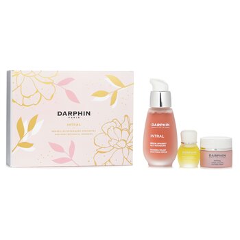 Darphin Intral Soothing Botanical Wonders 套裝：舒緩精華 30ml+ 舒緩霜 5ml+ 洋甘菊芳香護理 4ml (Intral Soothing Botanical Wonders Set: Soothing Serum 30ml+ Soothing Cream 5ml+ Chamomile Aromatic Care 4ml)