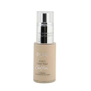 PUR (PurMinerals) 4 合 1 Love Your Selfie Longwear Foundation & Concealer - #LP2 Fair Ivory（粉紅色底色的非常白皙的皮膚） (4 in 1 Love Your Selfie Longwear Foundation & Concealer - #LP2 Fair Ivory (Very Fair Skin With Pink Undertones))