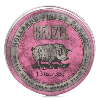 Reuzel 粉紅豬髮油 (油性，強定型力) (Pink Pomade (Grease Heavy Hold))