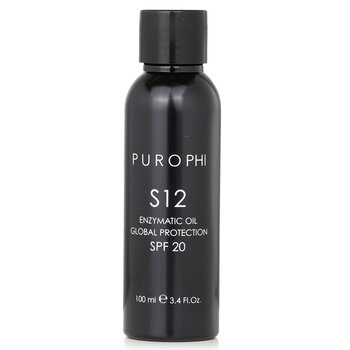 PUROPHI S12 酶油全球防護 SPF 20（防水） (S12 Enzymatic Oil Global Protection SPF 20 (Water Resistant))