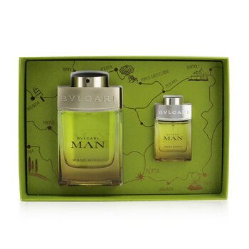 Man Wood Neroli Coffret: Eau De Parfum Spray 100ml + Eau De Parfum Spray 15ml (Box Slightly Damaged)