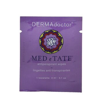 MED e TATE Antiperspirant Wipes (Box Slightly Damaged)