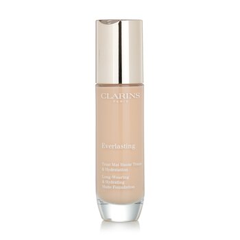 Clarins 持久長效保濕啞光粉底 - # 107C Beige (Everlasting Long Wearing & Hydrating Matte Foundation - # 107C Beige)