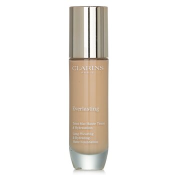 Clarins 持久長效保濕啞光粉底 - # 108W Sand (Everlasting Long Wearing & Hydrating Matte Foundation - # 108W Sand)