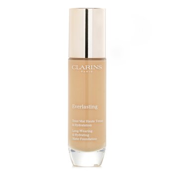 Clarins Everlasting 持久保濕啞緻粉底 - # 110N Honey (Everlasting Long Wearing & Hydrating Matte Foundation - # 110N Honey)