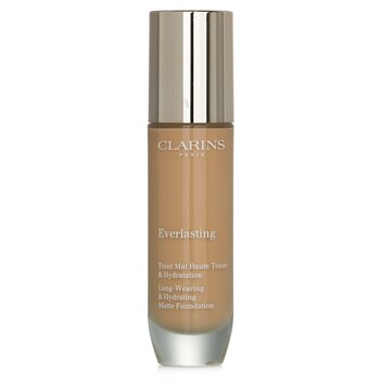 Clarins 持久長效保濕啞光粉底 - # 110.5W Tawny (Everlasting Long Wearing & Hydrating Matte Foundation - # 110.5W Tawny)