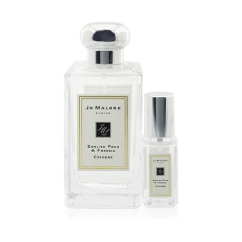 English Pear & Freesia Cologne Duo Coffret: Cologne Spray 100ml/3.4oz + 9ml/0.3oz