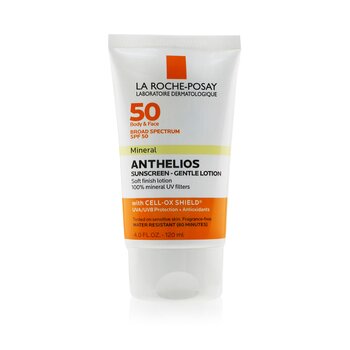 Anthelios 50 礦物防曬霜 - 面部和身體溫和乳液 SPF 50