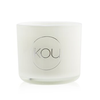 iKOU Essentials 香薰天然蠟蠟燭玻璃 - 減壓（薰衣草和天竺葵）100177 (Essentials Aromatherapy Natural Wax Candle Glass - De-Stress (Lavender & Geranium) 100177)