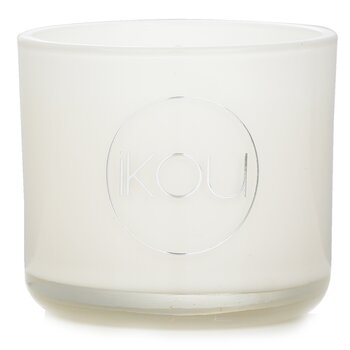 iKOU Essentials 香薰天然蠟蠟燭玻璃 - 減壓（薰衣草和天竺葵）100177 (Essentials Aromatherapy Natural Wax Candle Glass - De-Stress (Lavender & Geranium) 100177)