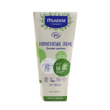 Mustela 橄欖油有機保濕霜 - 不含香料 (Organic Hydrating Cream with Olive Oil - Fragrance Free)