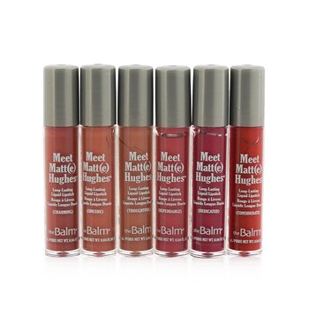 認識 Matt(e) Hughes 6 迷你持久液體唇膏套裝 - 卷。 14 (Meet Matt(e) Hughes 6 Mini Long Lasting Liquid Lipsticks Kit - Vol. 14)