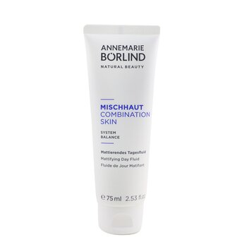 Annemarie Borlind 混合性皮膚系統平衡啞光日間液 - 適合混合性皮膚 (Combination Skin System Balance Mattifying Day Fluid - For Combination Skin)