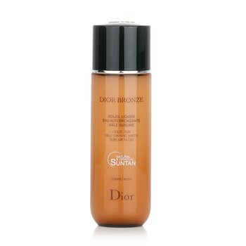 Dior Bronze Liquid Sun Self-Tanning Water Sublime Glow For Body