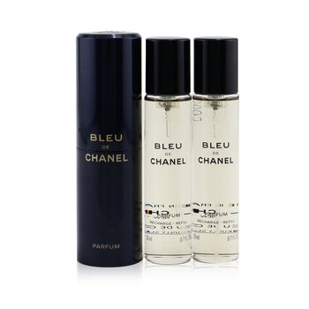 Bleu De Chanel Perfume Twist & Spray 3x20ml 台灣