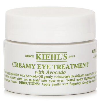 Kiehls 牛油果眼霜 (Creamy Eye Treatment with Avocado)