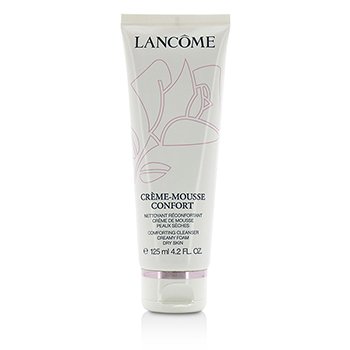 Lancome Creme-Mousse Confort 舒適潔面乳霜泡沫（乾性皮膚） (Creme-Mousse Confort Comforting Cleanser Creamy Foam  (Dry Skin))